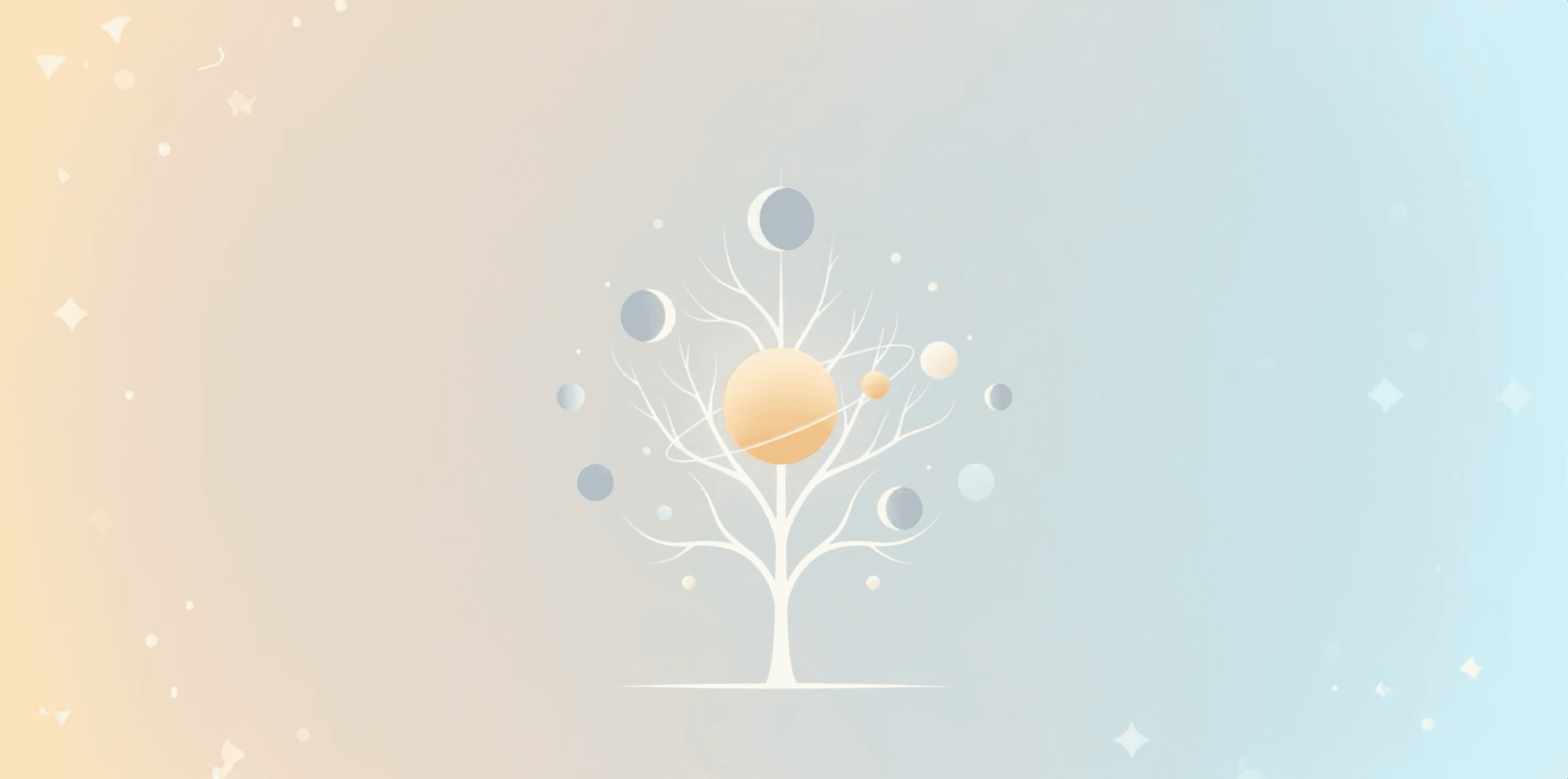 Moon Tree Background